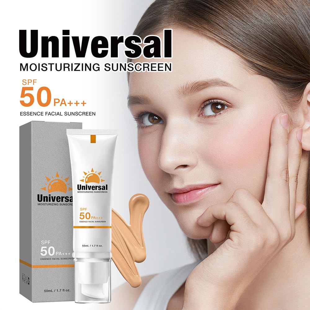 Amazon.com: Tinted Sunscreen For Face SPF 50, Universal Protector